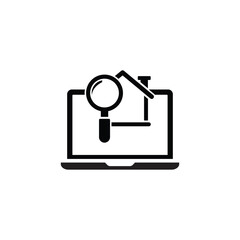 Magnifying Glass on House
