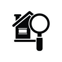  Magnifying Glass on House
