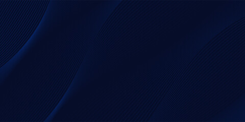 Premium background design with diagonal dark blue line pattern. Vector horizontal template for digital lux business banner, contemporary formal invitation, luxury voucher, prestigious gift certificate