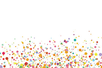 Light multicolor background, colorful vector texture with circles. Splash effect banner. Glitter silver dot abstract illustration with blurred drops of rain. Pattern for web page, banner,poster, card.