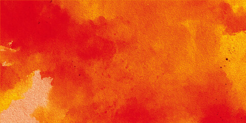 Yellow abstract watercolor blend. abstract watercolor background with clouds
