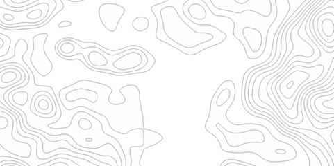 Topographic map lines contour background. Grid geographic relief topographic map pattern background vector. Vector seamless background topography stylized height of the lines map.	