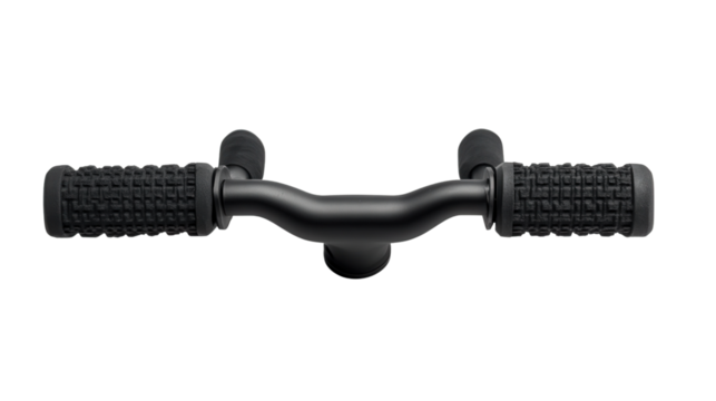 Freestyle BMX handlebar grips, Transparent background, PNG file