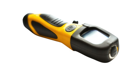 Handheld ultrasonic thickness gauge, Transparent background, PNG file