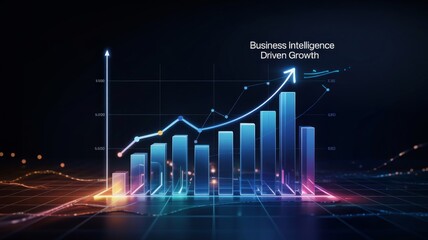 Business intelligence driven growth data visualization
