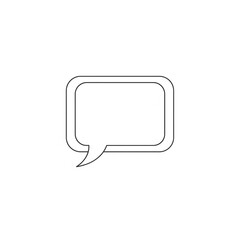 Naklejka premium speech bubble icon