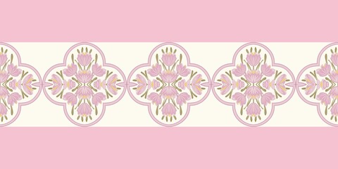 Seamless watercolour and unique floral pattern background for covers, notes, banner. Soft backgrounds colour. Watercolour art work. Flower stalk. Colourful flower.