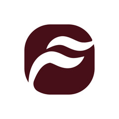 Obraz premium Creative Minimalist Letter F Logos – Vector Icons for Branding and Identity