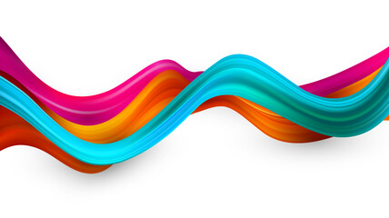 Abstract colorful vector background, color flow liquid wave for design brochure, website, flyer. Stream fluid. Acrylic paint BG