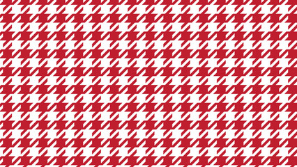 Houndstooth Pepita seamless pattern. Repeating Pepito texture. Black houndstooth on a white background. Seamless simple vintage houndstooth checker pattern. Tileable dark and light gingham hound toot
