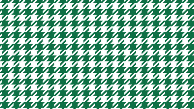 Houndstooth Pepita seamless pattern. Repeating Pepito texture. Black houndstooth on a white background. Seamless simple vintage houndstooth checker pattern. Tileable dark and light gingham hound toot