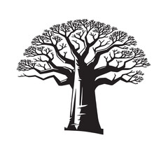 Baobab Tree Svg