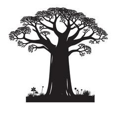 Baobab Tree Svg