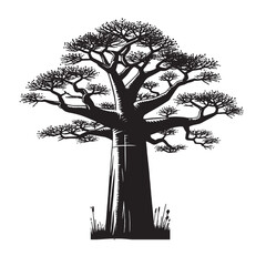 Baobab Tree Svg