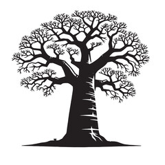Baobab Tree Svg