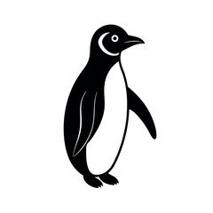 penguin vector silhouette