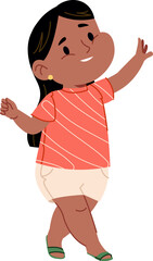 Joyful Child Dancing