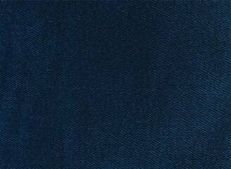 Dark blue fabric texture with a diagonal twill pattern, creating depth and subtle visual interest. Rich and versatile textile design.