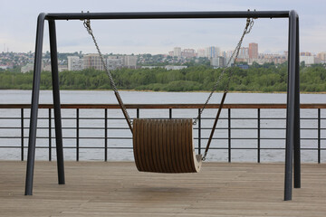 swing on the beach
