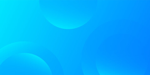 Abstract background blue with dynamic circle shape elements. Trendy and modern geometric gradient background. Vector Illustration