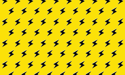 Thunder, Bolt  seamless pattern, wallpaper. Vector illustration