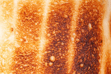 Toast bread texture background close-up