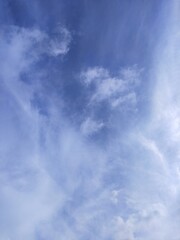 Obraz premium blue sky with clouds