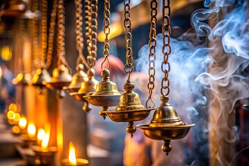  happy Diwali antique brass scales