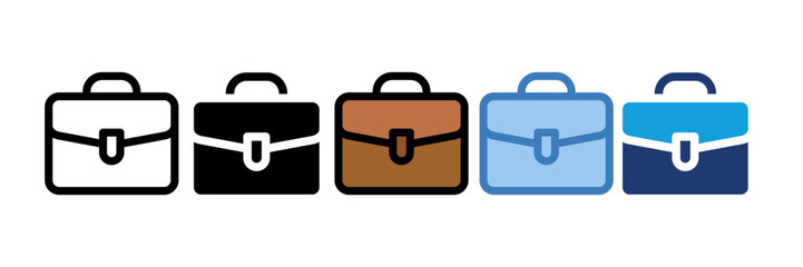 Briefcase Icon Element For Design