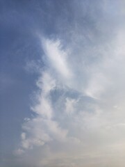 blue sky with clouds