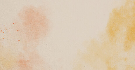 Abstract watercolor art background template. beige and brown watercolor backdrop empty space for text, banner, presentation or product display graphic design