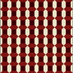 Seamless pattern of various lines and zigzags	
