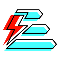 The dynamic icon is a red lightning bolt with a blue-green energy bar, emphasizing energy usage and energy efficiency.