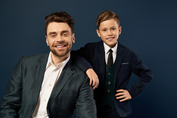 Celebrating fatherhood with joy and pride on Father Day 2025 in a stylish setting