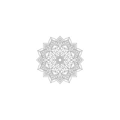 Intricate mandala design geometric floral pattern sacred geometry artistic illustration