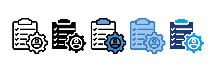 Skill Assessment Icon Element For Design