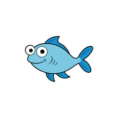 Fototapeta premium cartoon fish cartoon