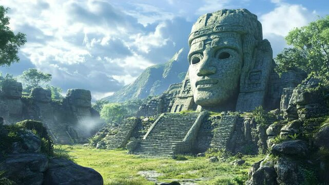 Exploring the Lost Mayan Temple in the Jungle