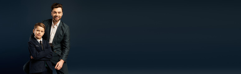 Celebrating fatherhood with joy and laughter during a special occasion in 2025