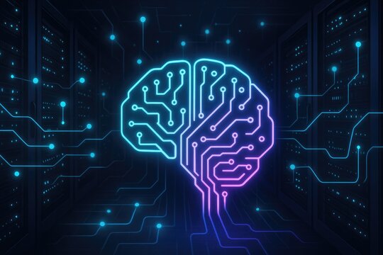 Artificial intelligence brain circuitry data center