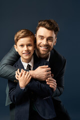 Celebrating fatherhood with joyful togetherness on fathers day 2025