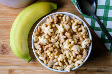 Bowl Of Original Rice Krispies A British Favourite Breakfast Cereal