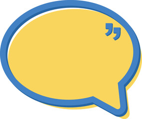 Speech Bubble Testimonial