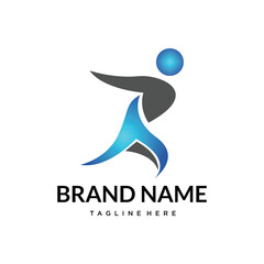 fitness  gym club logo template