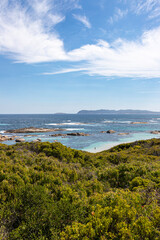 The Southern Ocean at Greens Pool on the edge of William Bay National Park in the Shire of Denmark, Great Southern region of Western Australia, WA, Australia.