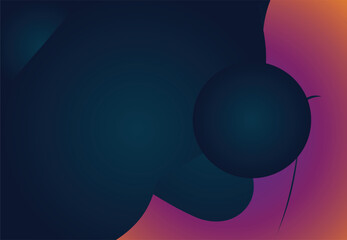 Modern gradient poster background vector Cover template design with vibrant perspective geometric prism shapes. Ideal design for social media, cover, banner, flyer.