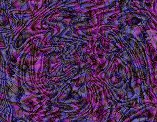 Abstract Swirling Purple and Blue Cracked Texture