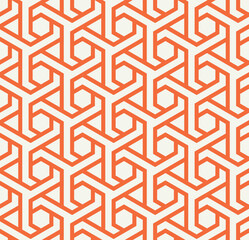 Futuristic Hexagonal Tile Seamless Pattern -vector eps8