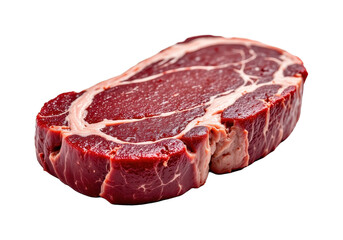 solo kobe beef tri tip on a white background, in a detailed style, with intricate lines, minimal shadow, bright light, high resolution