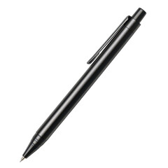 High-quality black pen resting on a flat surface ready for writing or signing important documents